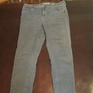 High Rise Topshop Jamie skinny jeans